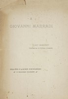 A Giovanni Marradi.