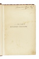 ...fra le carte di Eugenio Cecconi.