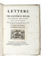 Lettere [...]. Seconda edizione fiorentina. Tomo primo (-terzo).