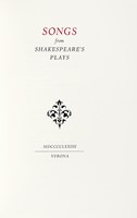 Songs from Shakespeare's Plays.