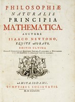 Philosophiae naturalis principia mathematica [...] Editio ultima...