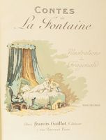 Contes [...] avec illustrations de Fragonard. Réimpression de l'édition de Didot, 1795. [...] une notice par M. Anatole de Montaiglon. Tome premier (-second).