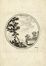  Ludovico Mattioli  (Crevalcore, 1662 - Bologna, 1747) : Dodici piccoli paesaggi in tondo.  - Auction Books & Graphics - Libreria Antiquaria Gonnelli - Casa d'Aste - Gonnelli Casa d'Aste