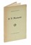  Bellonzi Fortunato : F.T. Marinetti.  - Asta Libri, autografi e manoscritti - Libreria Antiquaria Gonnelli - Casa d'Aste - Gonnelli Casa d'Aste
