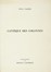  Valry Paul : Cantique des colonnes. Libro d'Artista, Collezionismo e Bibliografia  [..]