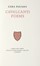  Pound Ezra : Cavalcanti Poems. Bodoni, Mardersteig, Letteratura straniera, Collezionismo  [..]