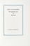  Musaeus Grammaticus : Ero e Leandro. Una leggenda greca... Bodoni, Mardersteig,  [..]