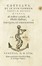  Catullus Gaius Valerius : Catullus, et in eum commentarius M. Antonii Mureti. Ab eodem correcti, & scholiis illustrati, Tibullus, et Propertius.  Marc Antoine Muret, Albius Tibullus, Sextus Propertius  - Asta Libri, autografi e manoscritti - Libreria Antiquaria Gonnelli - Casa d'Aste - Gonnelli Casa d'Aste