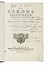  Montanari Pietro : La Verona illustrata ridotta in compendio principalmente per uso de' forestieri con varie aggiunte. Premessa in ristretto la vita del marchese Scipione Maffei. Parte prima [-seconda].  - Asta Libri, autografi e manoscritti - Libreria Antiquaria Gonnelli - Casa d'Aste - Gonnelli Casa d'Aste