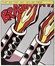  Roy Lichtenstein  (New York, 1923 - 1997) : As I opened the fire (Trittico).  -  [..]