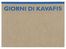  Kavafis Costantino : Giorni di Kavafis: 1899-1928. Libro d'Artista, Collezionismo e Bibiografia  Sandro Chia  (Firenze, 1946), Guido Ceronetti  - Auction BOOKS, MANUSCRIPTS AND AUTOGRAPHS - Libreria Antiquaria Gonnelli - Casa d'Aste - Gonnelli Casa d'Aste