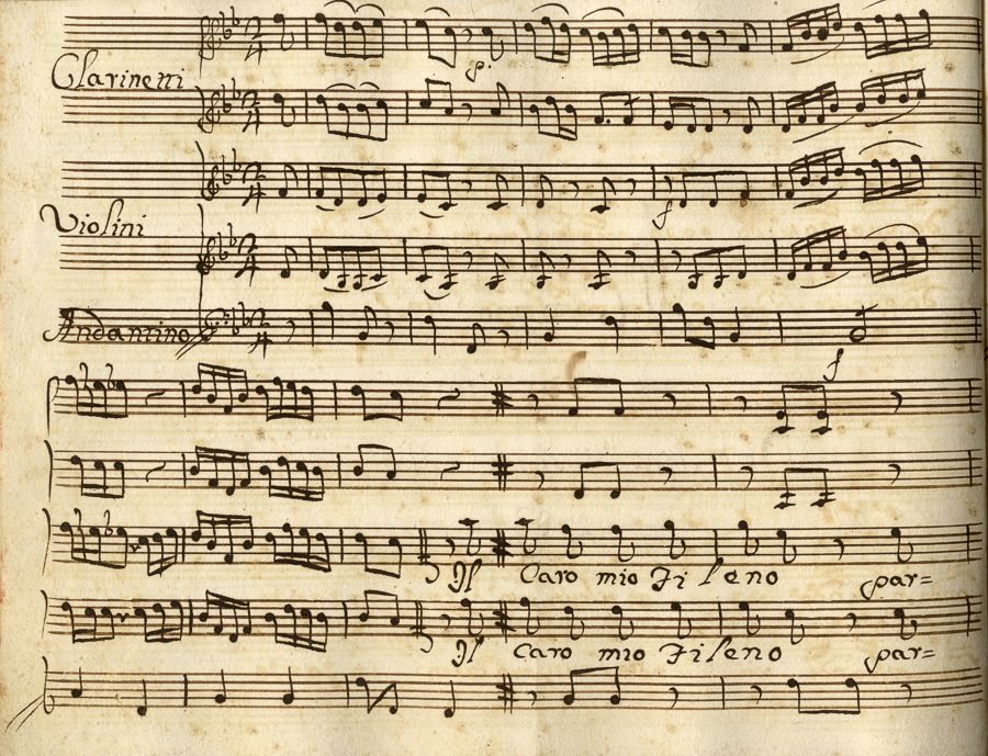 Raccolta di manoscritti musicali contenenti duetti tratti da melodrammi. -  Asta Grafica & Libri - Libreria Antiquaria Gonnelli 