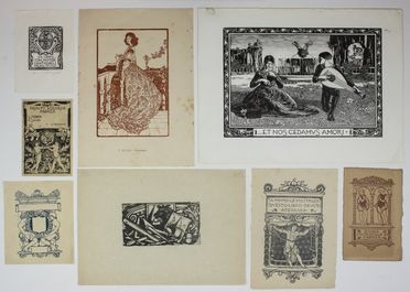  Francesco Nonni  (Faenza, 1885 - 1975) : Lotto di n. 8 xilografie di vario formato.  - Auction Timed Auction: Prints & drawings - Libreria Antiquaria Gonnelli - Casa d'Aste - Gonnelli Casa d'Aste