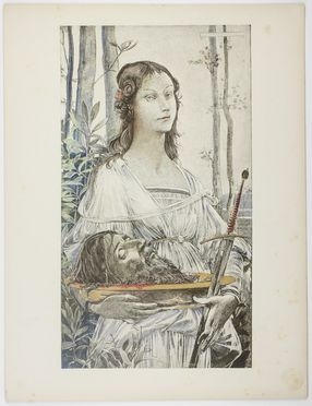  Luc-Olivier Merson  (1846 - 1920) : Salomè.  - Asta Asta a tempo: Stampe & disegni - Libreria Antiquaria Gonnelli - Casa d'Aste - Gonnelli Casa d'Aste