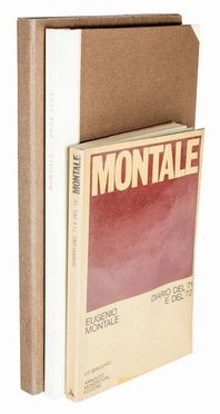  Montale Eugenio : Diario del '71 e del '72.  - Asta Libri, Manoscritti e Autografi - Libreria Antiquaria Gonnelli - Casa d'Aste - Gonnelli Casa d'Aste