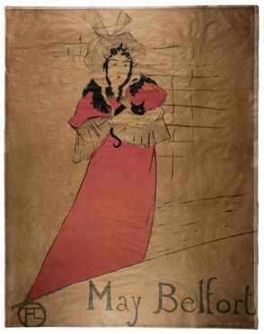  Henri (de) Toulouse-Lautrec  (Albi, 1864 - Malrom, 1901) : May Belfort.  - Auction Books & Graphics. Part I: Prints, Drawings & Paintings - Libreria Antiquaria Gonnelli - Casa d'Aste - Gonnelli Casa d'Aste