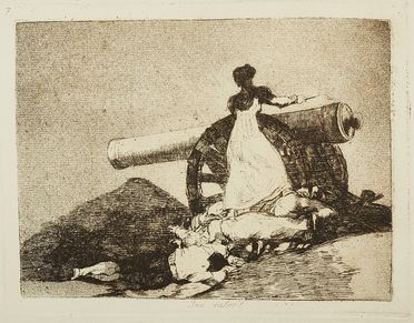  Francisco Goya y Lucientes  (Fuendetodos,, 1746 - Bordeaux,, 1828) : Que valor!  - Asta Libri & Grafica - Libreria Antiquaria Gonnelli - Casa d'Aste - Gonnelli Casa d'Aste