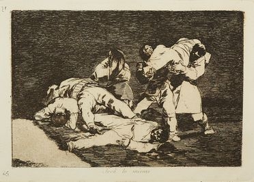 Francisco Goya y Lucientes  (Fuendetodos,, 1746 - Bordeaux,, 1828) : Ser lo mismo.  - Asta Libri & Grafica - Libreria Antiquaria Gonnelli - Casa d'Aste - Gonnelli Casa d'Aste