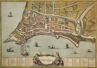  Janssonius Johannes : Ancona. Cartografia, Geografia e viaggi  - Auction Books & Graphics - Libreria Antiquaria Gonnelli - Casa d'Aste - Gonnelli Casa d'Aste