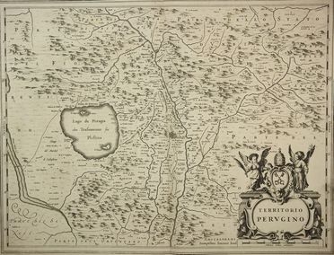  Janssonius Johannes : Territorio perugino. Cartografia, Geografia e viaggi  - Auction Books & Graphics - Libreria Antiquaria Gonnelli - Casa d'Aste - Gonnelli Casa d'Aste