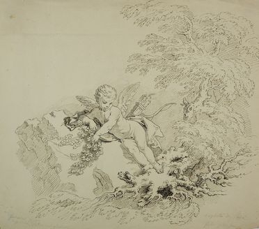  Pietro (il giovane) Palmieri  (Bologna, 1782 - Torino, 1820) : Cupido con arco e faretra.  - Auction Books & Graphics - Libreria Antiquaria Gonnelli - Casa d'Aste - Gonnelli Casa d'Aste