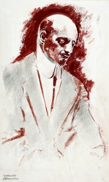  Aris Bacci  (Bologna, 1894 - New York, 1948) : Gabriele D'Annunzio.  - Asta Arte Moderna e Contemporanea [ASTA A TEMPO - PARTE II] - Libreria Antiquaria Gonnelli - Casa d'Aste - Gonnelli Casa d'Aste