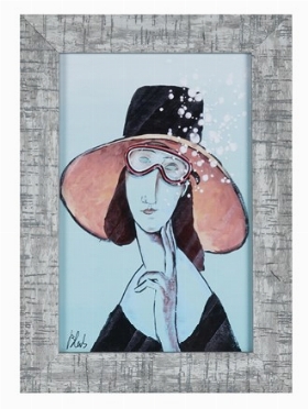  Blub : Jeanne Hebuterne con cappello.  Amedeo Modigliani  (Livorno, 1884 - Saint-tienne, 1920)  - Asta Arte Moderna e Contemporanea [ASTA A TEMPO - PARTE II] - Libreria Antiquaria Gonnelli - Casa d'Aste - Gonnelli Casa d'Aste