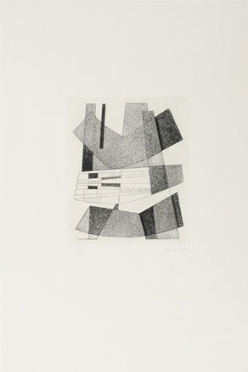  Alberto Magnelli  (Firenze, 1888 - Meudon, 1971) : Composizione.  - Asta Arte Moderna e Contemporanea [Parte II] - Libreria Antiquaria Gonnelli - Casa d'Aste - Gonnelli Casa d'Aste