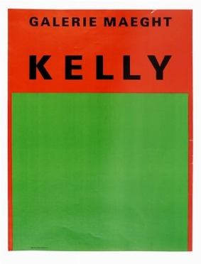  Ellsworth Kelly  (Newburgh, 1923 - Spencertown, 2015) : Green Red per Galerie Maeght.  - Auction Ancient, Modern and Contemporary Art [II Part ] - Libreria Antiquaria Gonnelli - Casa d'Aste - Gonnelli Casa d'Aste