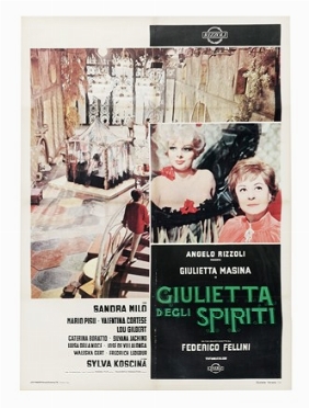 Giulietta degli spiriti. Incisione, Arte  Federico Fellini  (Rimini, 1920 - Roma, 1993)  - Auction Modern and Contemporary Art [II Part ] - Libreria Antiquaria Gonnelli - Casa d'Aste - Gonnelli Casa d'Aste