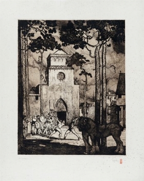  Guido Balsamo Stella  (Torino, 1882 - Asolo, 1941) : Il giudizio.  - Auction Modern and Contemporary Art [II Part ] - Libreria Antiquaria Gonnelli - Casa d'Aste - Gonnelli Casa d'Aste