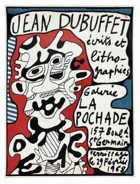  Jean Dubuffet  (Le Havre, 1901 - Parigi, 1985) : Galerie La Pochade.  - Auction Modern and Contemporary Art [II Part ] - Libreria Antiquaria Gonnelli - Casa d'Aste - Gonnelli Casa d'Aste