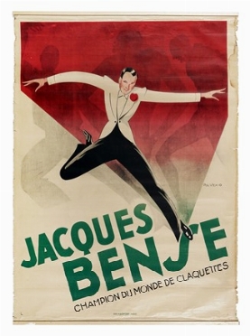  Vexio Pol : Jacques Bense champion du monde de claquettes. Incisione, Arte  - Auction Modern and Contemporary Art [II Part ] - Libreria Antiquaria Gonnelli - Casa d'Aste - Gonnelli Casa d'Aste