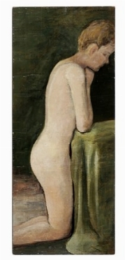  Cesare Maggi  (Roma, 1881 - Torino, 1961) : Studio di nudo.  - Auction Modern and Contemporary Art [II Part ] - Libreria Antiquaria Gonnelli - Casa d'Aste - Gonnelli Casa d'Aste