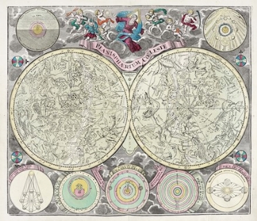  Georg Matthus Seutter  (Augsburg,, 1678 - 1756) : Planisphaerium  coeleste.  - Auction Ancient Art [I Part] - Libreria Antiquaria Gonnelli - Casa d'Aste - Gonnelli Casa d'Aste