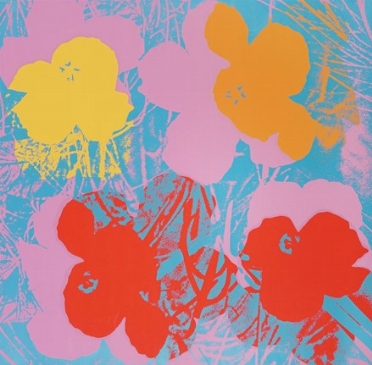  Andy Warhol  (Pittsburgh, 1928 - New York, 1987) [da] : Flowers.  - Auction Modern and Contemporary Art [II Part ] - Libreria Antiquaria Gonnelli - Casa d'Aste - Gonnelli Casa d'Aste
