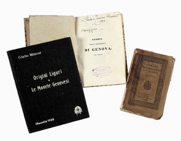 Lotto di 9 opere su Genova e la Liguria. Storia locale  - Auction Books, autographs and manuscripts - Libreria Antiquaria Gonnelli - Casa d'Aste - Gonnelli Casa d'Aste