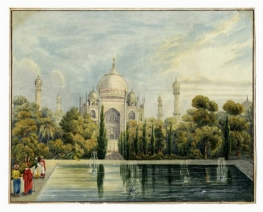  Anonimo del XIX secolo : Taj Mahal.  - Auction Ancient, Oriental, Modern and Contemporary Art  [II part] - Libreria Antiquaria Gonnelli - Casa d'Aste - Gonnelli Casa d'Aste