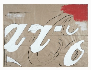  Mario Schifano  (Homs, 1934 - Roma, 1998) [da] : Coca-Cola.  - Asta Arte Antica, Orientale, Moderna e Contemporanea [parte II] - Libreria Antiquaria Gonnelli - Casa d'Aste - Gonnelli Casa d'Aste