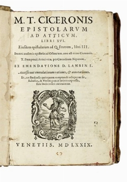  Cicero Marcus Tullius : Epistolarum ad Atticum, libri XVI... Classici, Letteratura  [..]