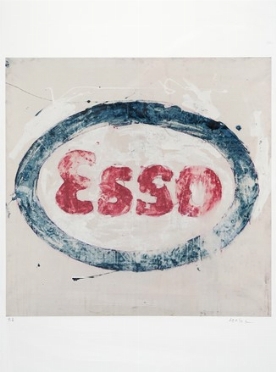  Mario Schifano  (Homs, 1934 - Roma, 1998) [da] : Esso.  - Asta Arte Antica, Orientale, Moderna e Contemporanea [parte II] - Libreria Antiquaria Gonnelli - Casa d'Aste - Gonnelli Casa d'Aste