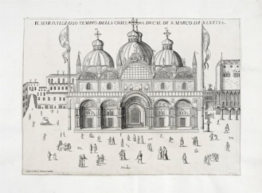  Stefano Scolari  (1650 - 1687) : Il maravilgioso tempio della chiesa ducale di S. Marco di Venetia.  - Asta Arte Antica, Orientale, Moderna e Contemporanea [parte I] - Libreria Antiquaria Gonnelli - Casa d'Aste - Gonnelli Casa d'Aste