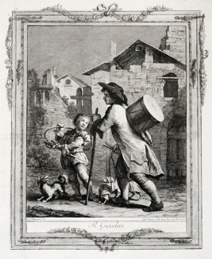  Giovanni Volpato  (Bassano del Grappa, 1735 - Roma, 1803) : Il giocolare.  - Asta  [..]