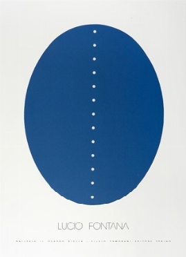  Lucio Fontana  (Rosario, 1899 - Comabbio, 1968) : Concetto spaziale.  - Asta Arte  [..]