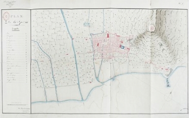  Hyacinthe Boucher de Morlaincourt  (Bar-le-Duc (Meuse), 1756 - 1831) : Plan de  [..]