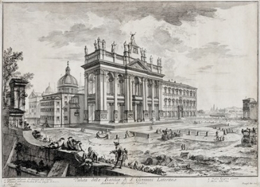  Giovanni Battista Piranesi  (Mogliano Veneto, 1720 - Roma, 1778) : Veduta della  [..]