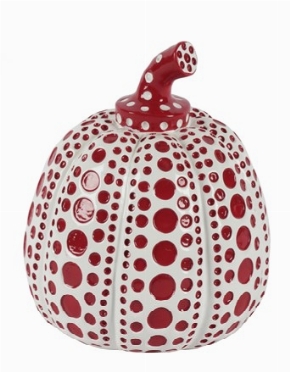  Yayoi Kusama  (Matsumoto, 1929) : White and Red Pumpkin.  - Asta Arte Antica, Moderna  [..]