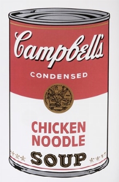  Andy Warhol  (Pittsburgh, 1928 - New York, 1987) [da] : Campbell's Soup. Chicken  [..]