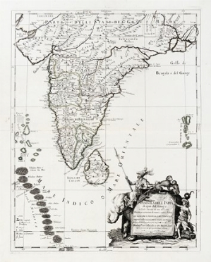  Giacomo Cantelli da Vignola  (Vignola, 1643 - Modena, 1695) : Penisola dell'India  [..]