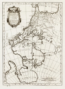  Rigobert Bonne  (Raucourt, Ardenne, 1727 - Parigi, 1795) : Partie du Nord de l'Amerique  [..]